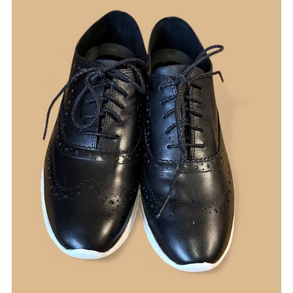 Cole Haan Women’s Zerogrand Wing Oxford Black Sz. 7.5 Comfortable Lightweight - Picture 1 of 14